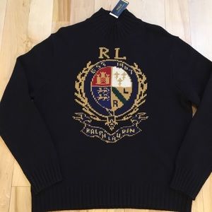 NWTs Ralph Lauren Polo Crest Knitted sweater